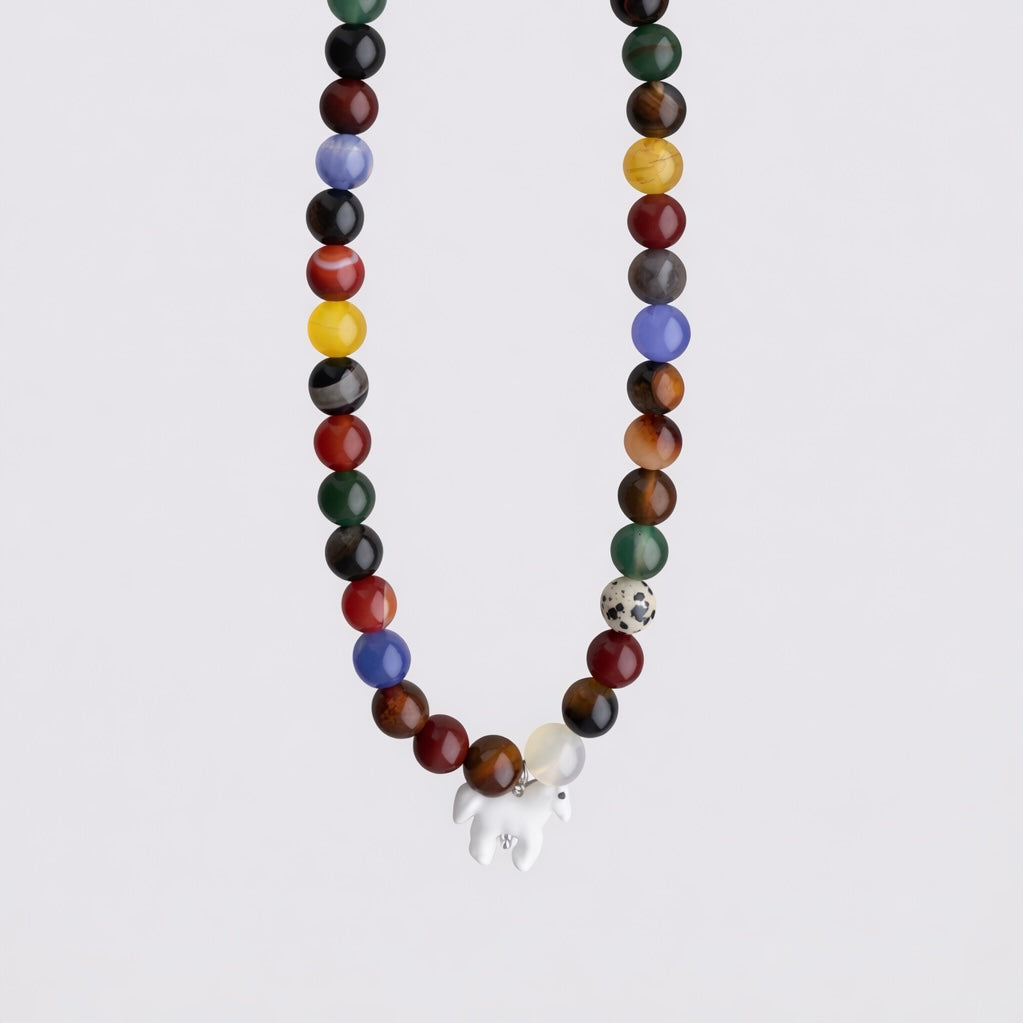 Year of the horse bead necklace