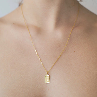 polar jewelry omamori necklace gold Polar Jewelry shop affordable fine jewelry gift for women jewellery joyful fun colourful scandinavian danish design shop now free delivery good luck unisex gift for men