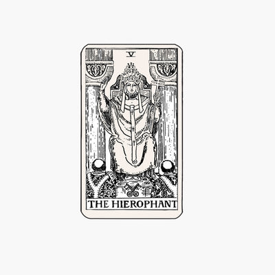 The Hierophant Earring